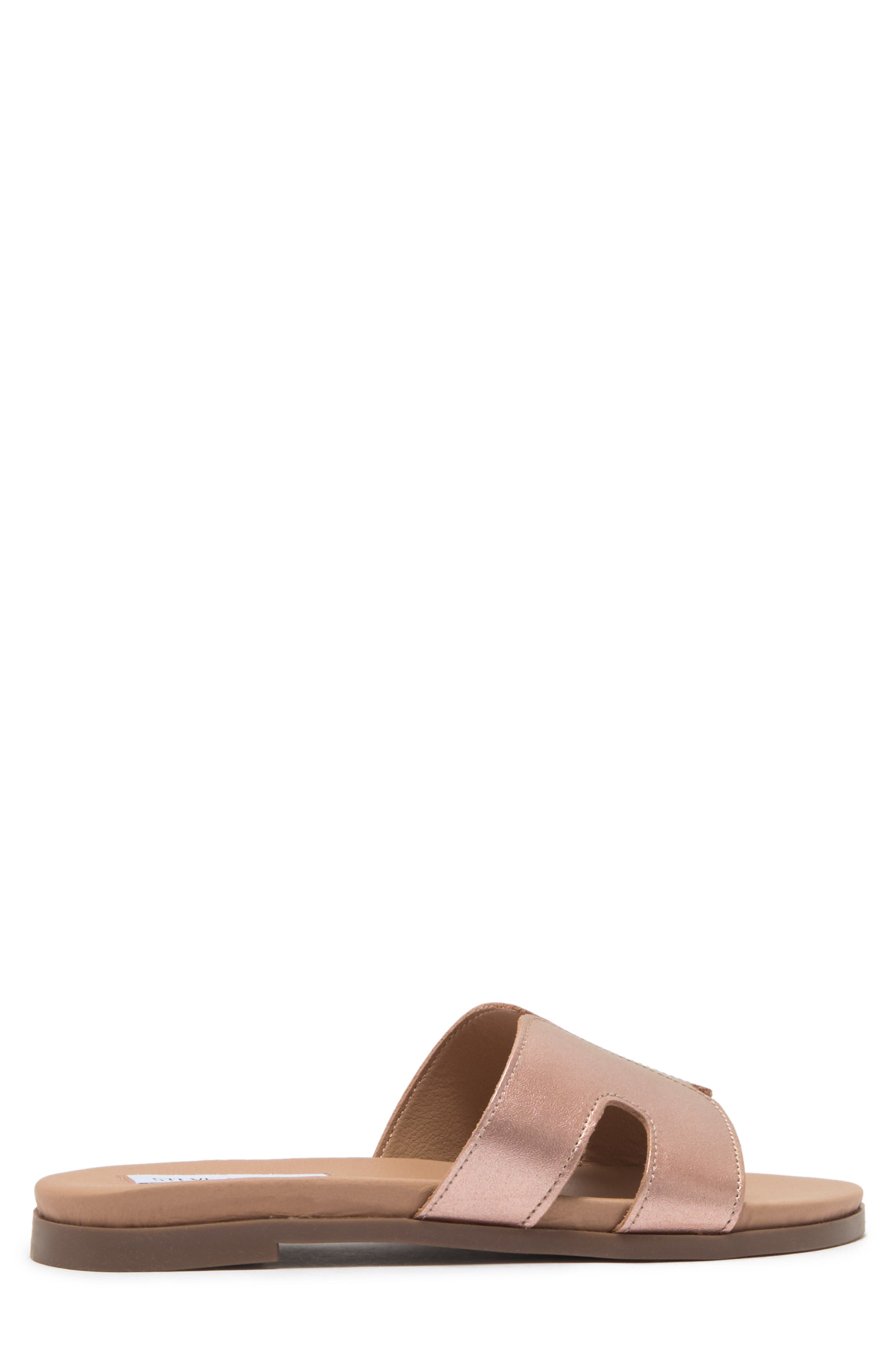 Hoku Slide Sandal, Alternate, color, ROSE GOLD METALLIC