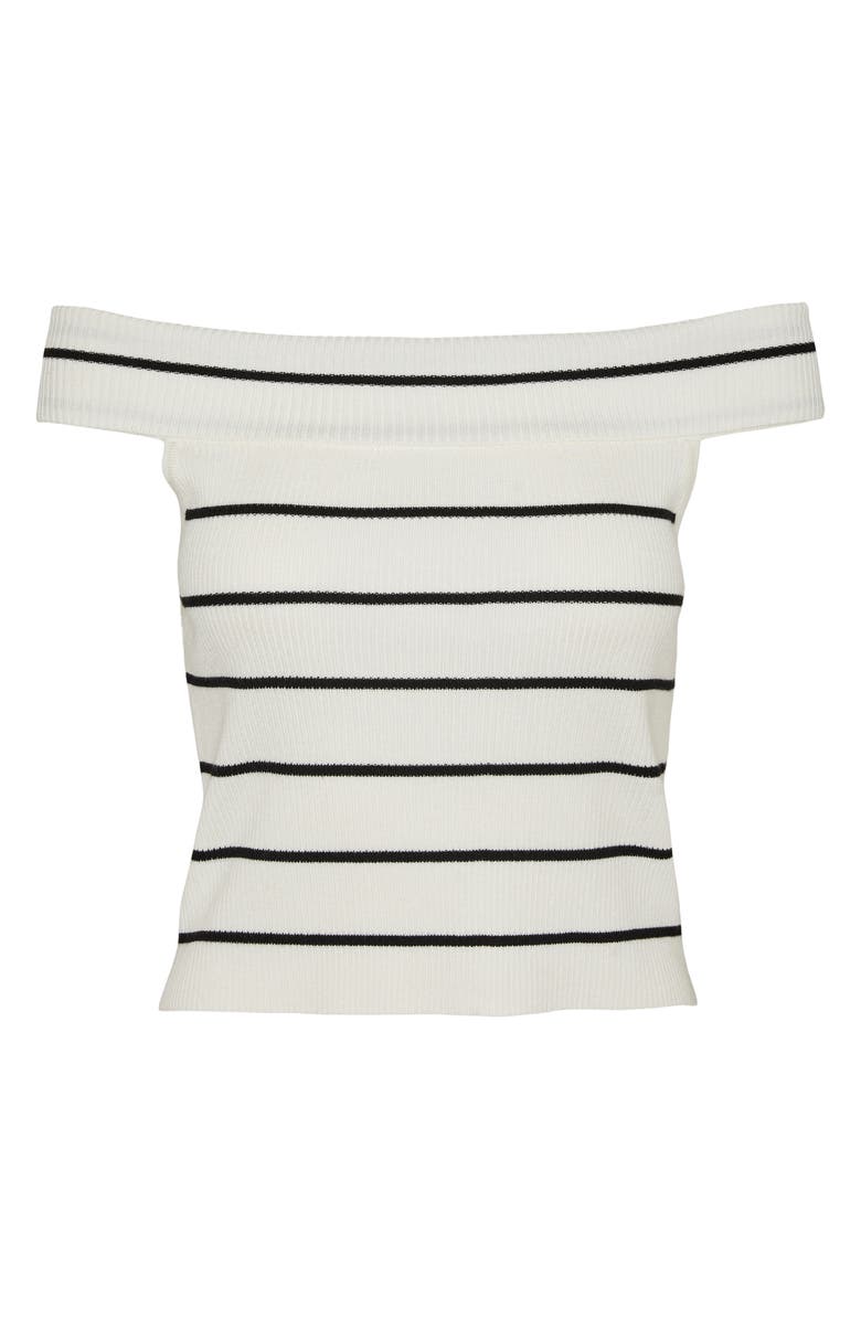 VERO MODA Willow Off the Shoulder Rib Top, Alternate, color,