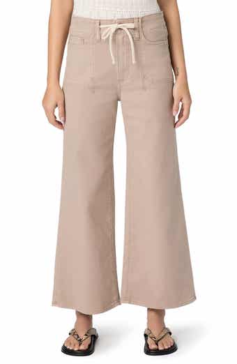 Ari Drawstring High Waist Wide Leg Pants
