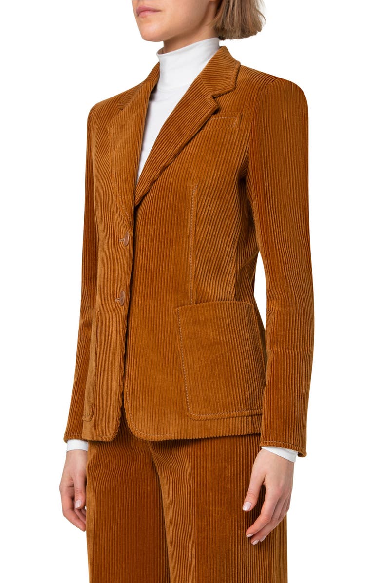 Akris punto Corduroy Jacket, Alternate, color, 