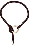 Nordstrom Jules Braided Suede Tie Belt
