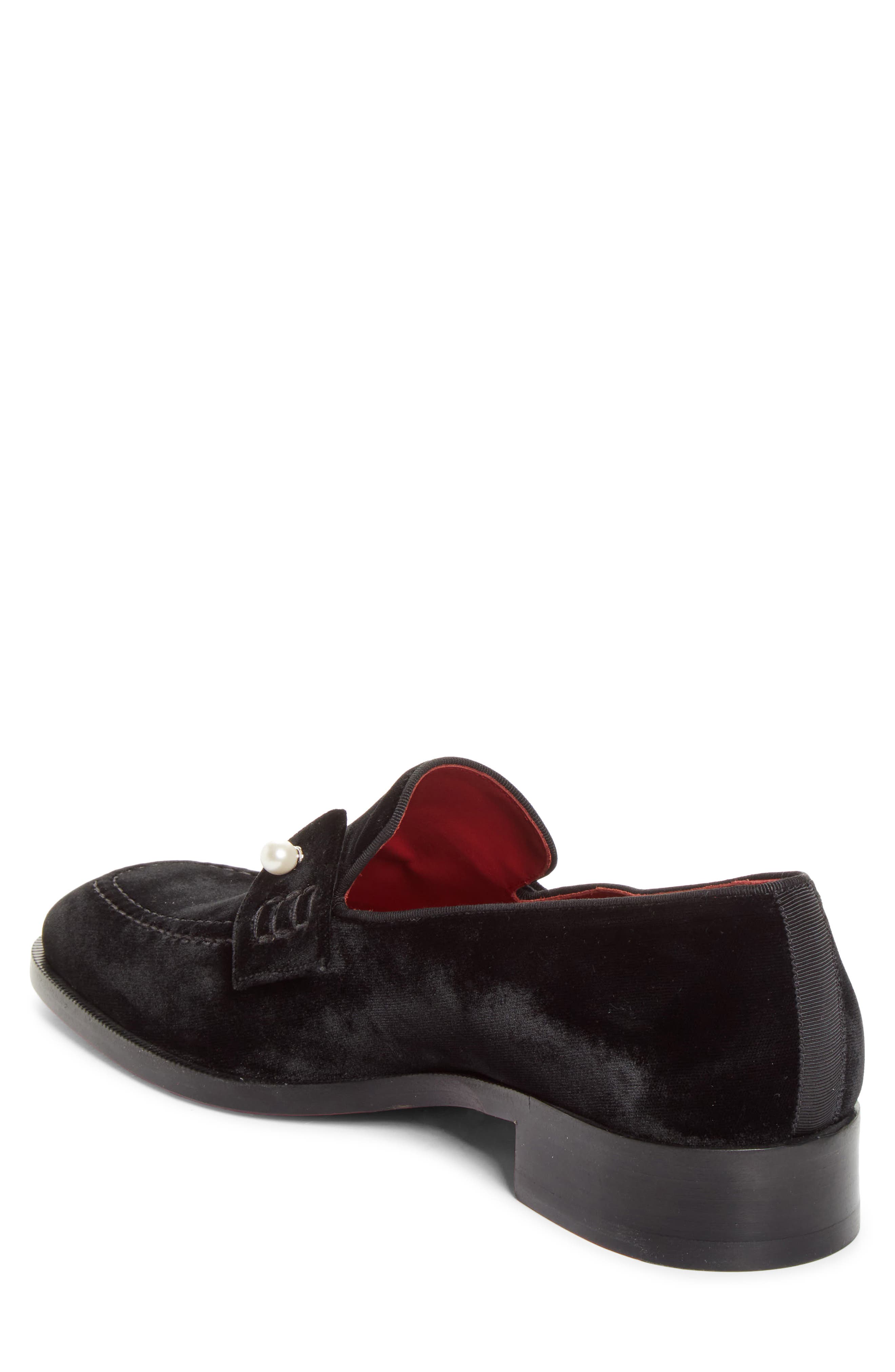 Chambelimoc Night Pearl Loafer, Alternate, color, BLACK
