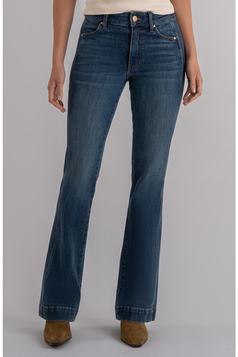 Natalie Side Panel High Rise Bootcut Jeans, Main, color, CHOICE