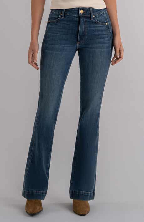 KUT from the Kloth Natalie Side Panel High Rise Bootcut Jeans
