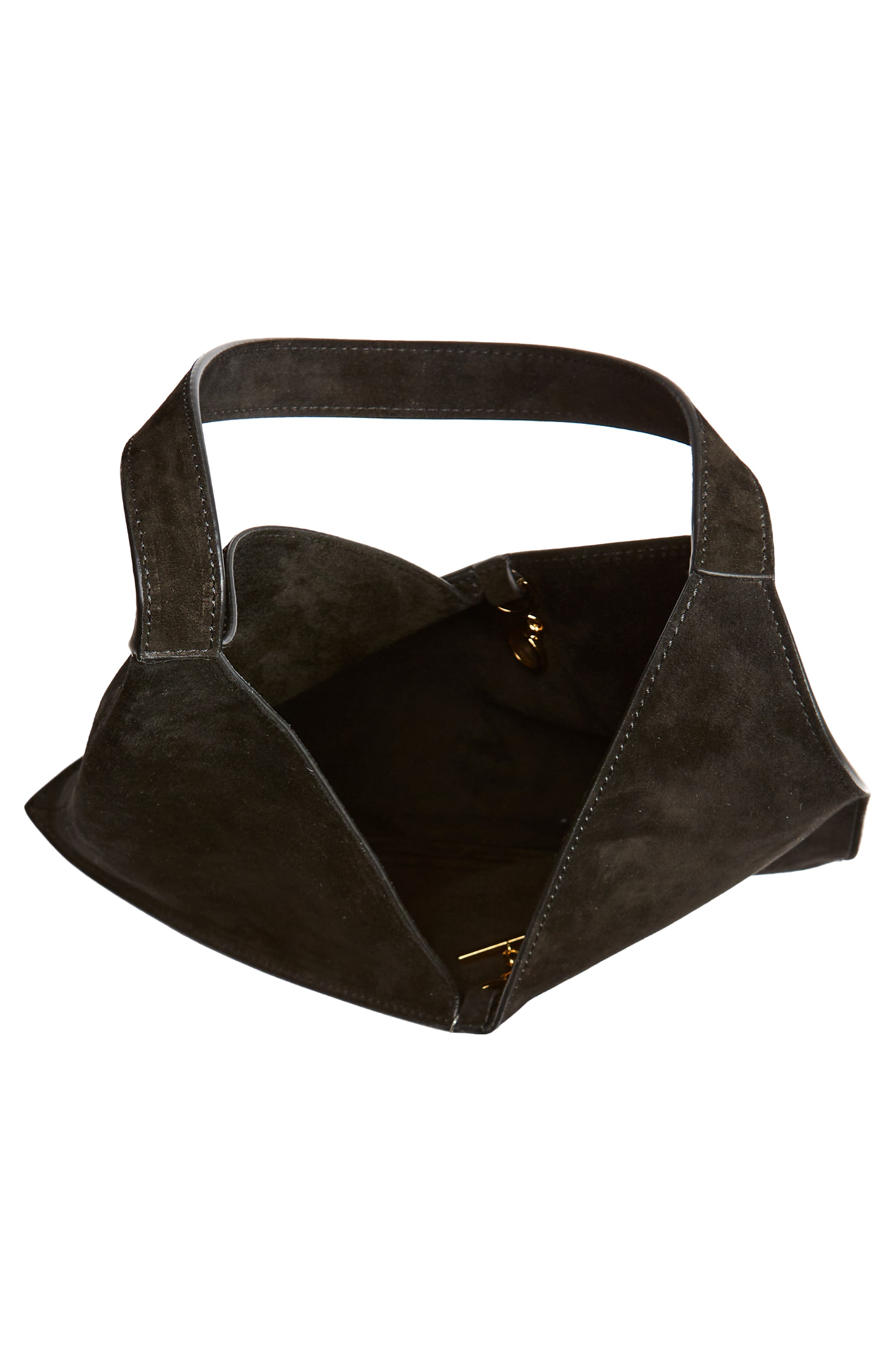 Khaite Sara Small Suede Tote, Alternate, color, 