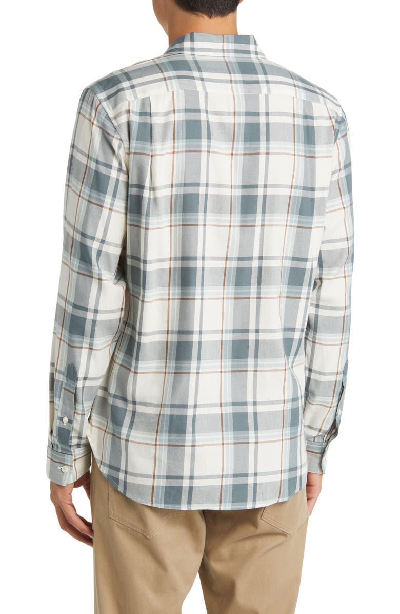 Vince Manchester Plaid Button-Up Shirt, Alternate, color, 