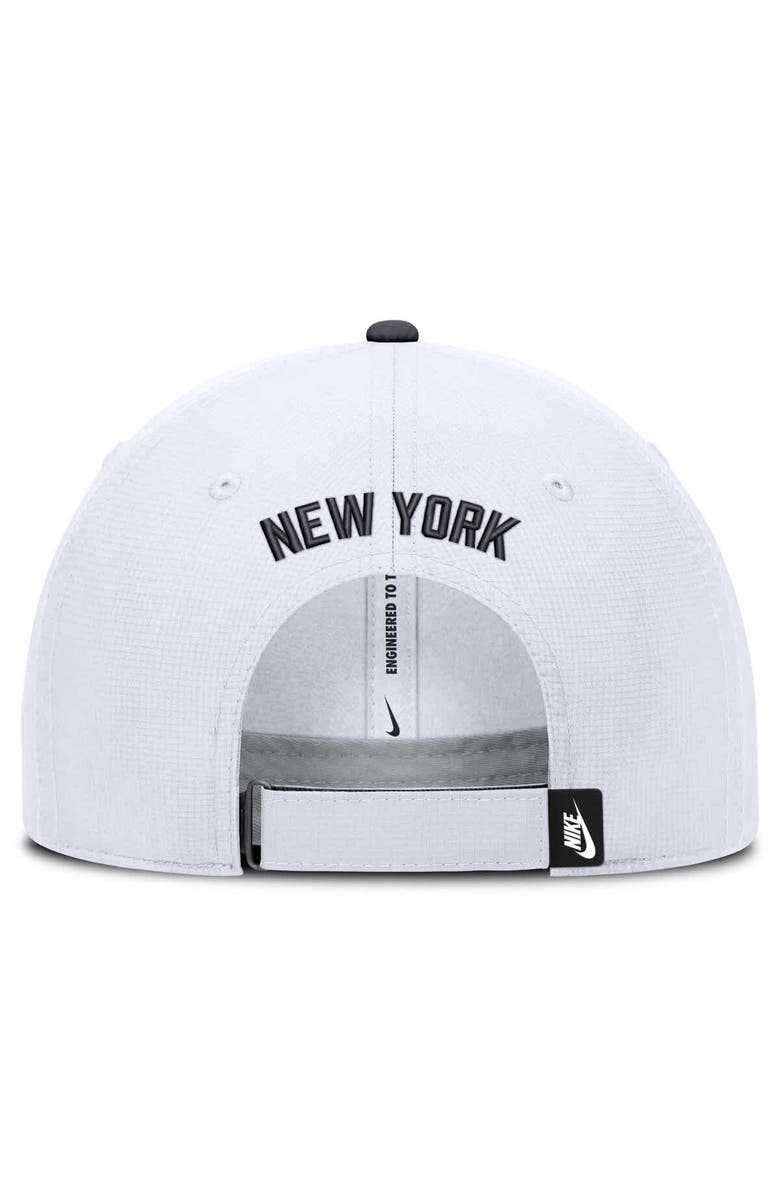 Nike Men's Nike White New York Yankees Cooperstown Club Dri-FIT Adjustable Hat, Alternate, color, White