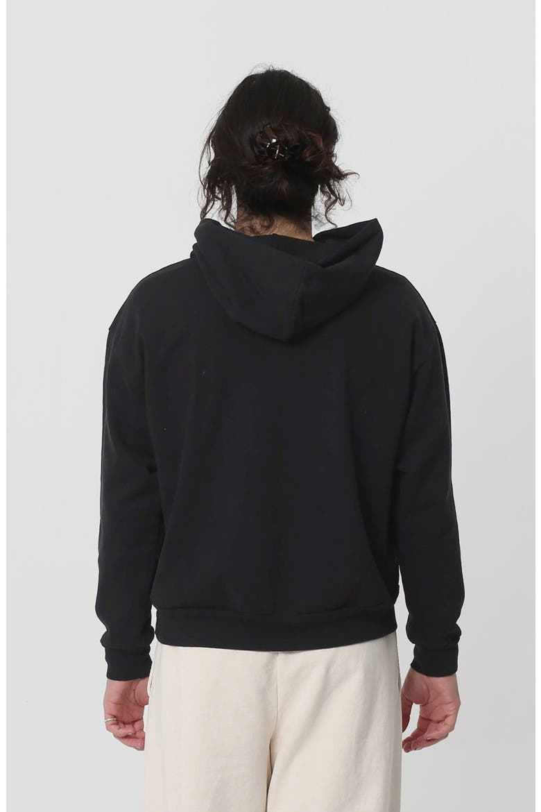 Trash Hoodie, Alternate, color, Black