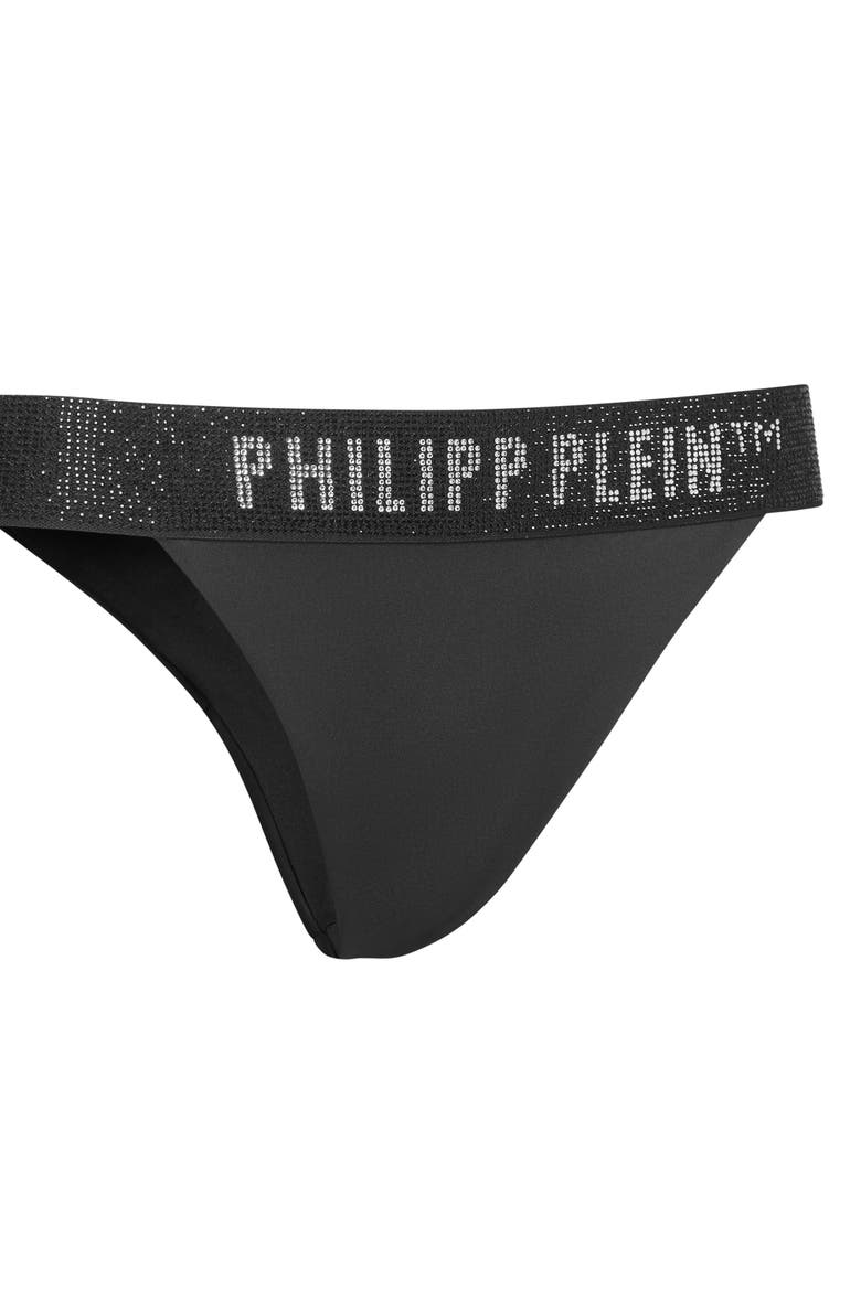 Swimwear Bottom Slip Elastic Women, Alternate, color, black
