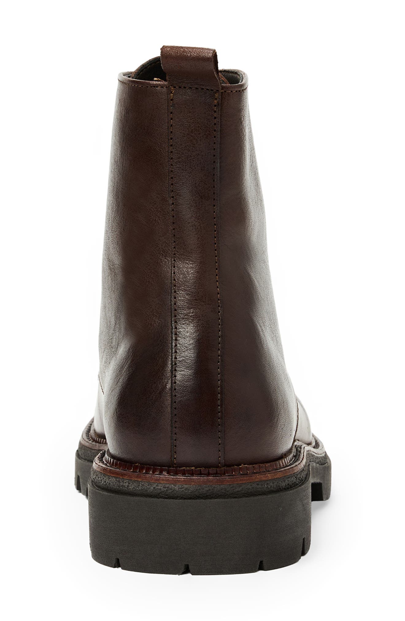 Bruno Magli Malibu Lug Sole Boot, Alternate, color, Dark Brown
