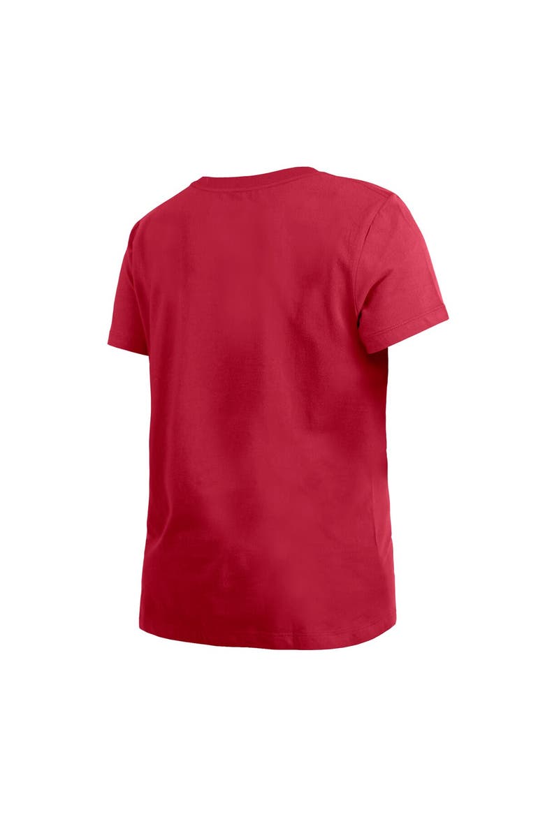 Women's New Era Red Denver Nuggets 2023/24 City Edition T-Shirt, Alternate, color, Red