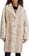 KARL LAGERFELD PARIS Faux Fur Jacket