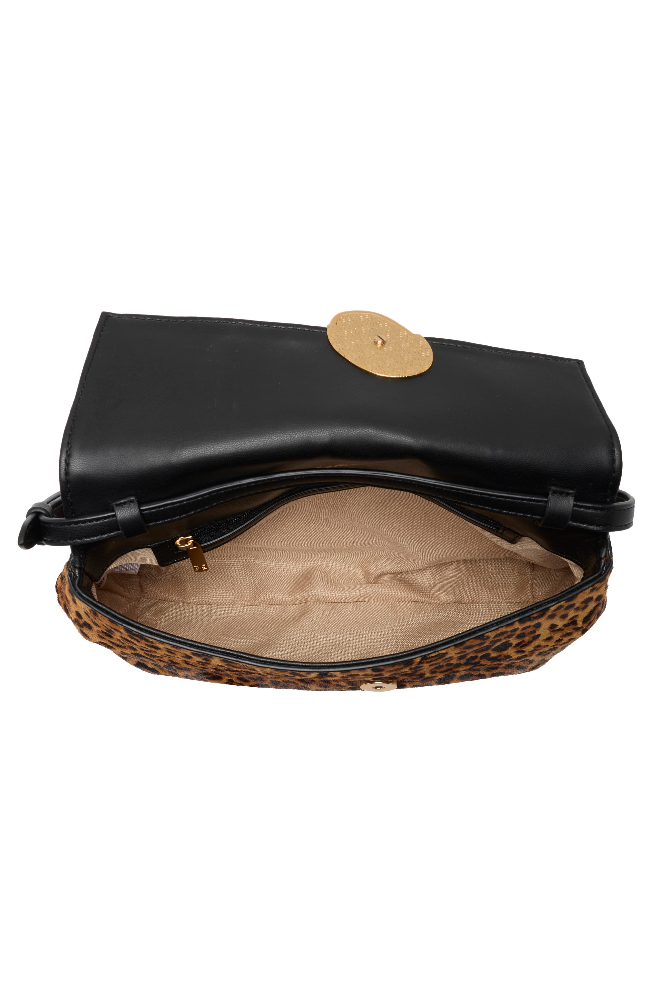 Sam Edelman Bex Folded Convertible Clutch, Alternate, color, Leopard