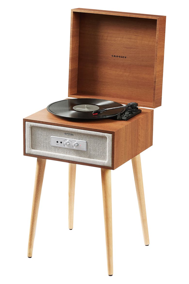 Rohe Bluetooth® Record Player with Stand, Main, color, NATURAL