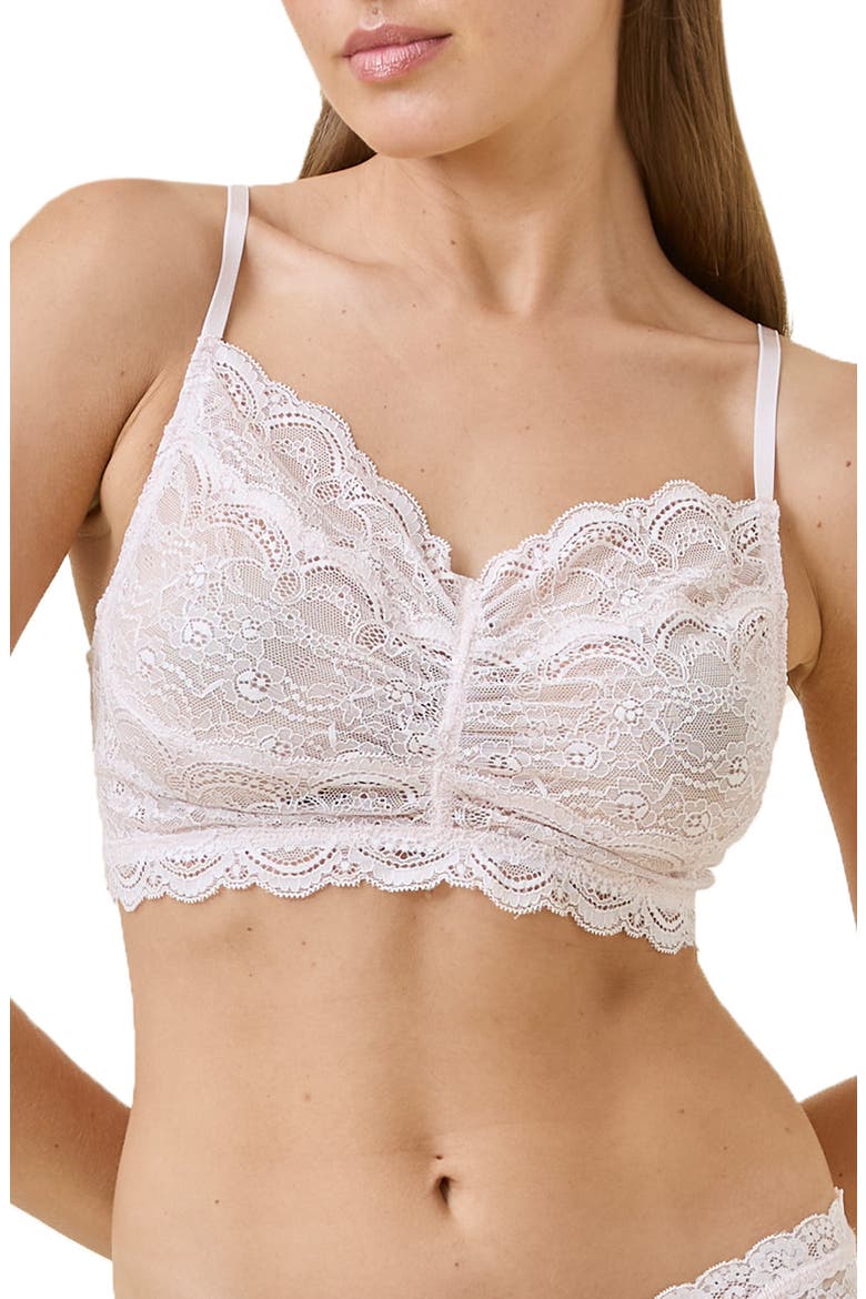 Lace Bralette, Main, color, BLUSH