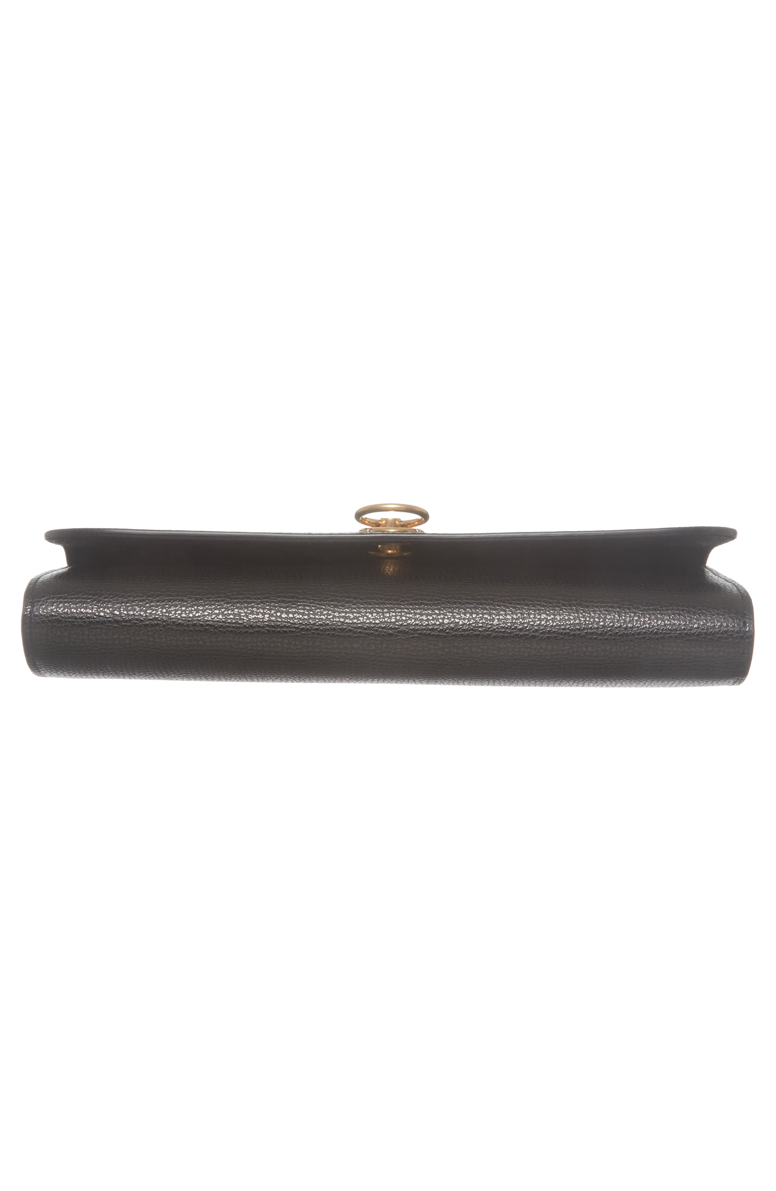 Mulberry Amberley Calfskin Leather Clutch, Alternate, color, 