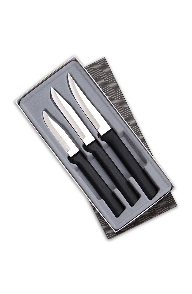 Rada 3 Piece Paring Knives Galore Set, Main, color, Black