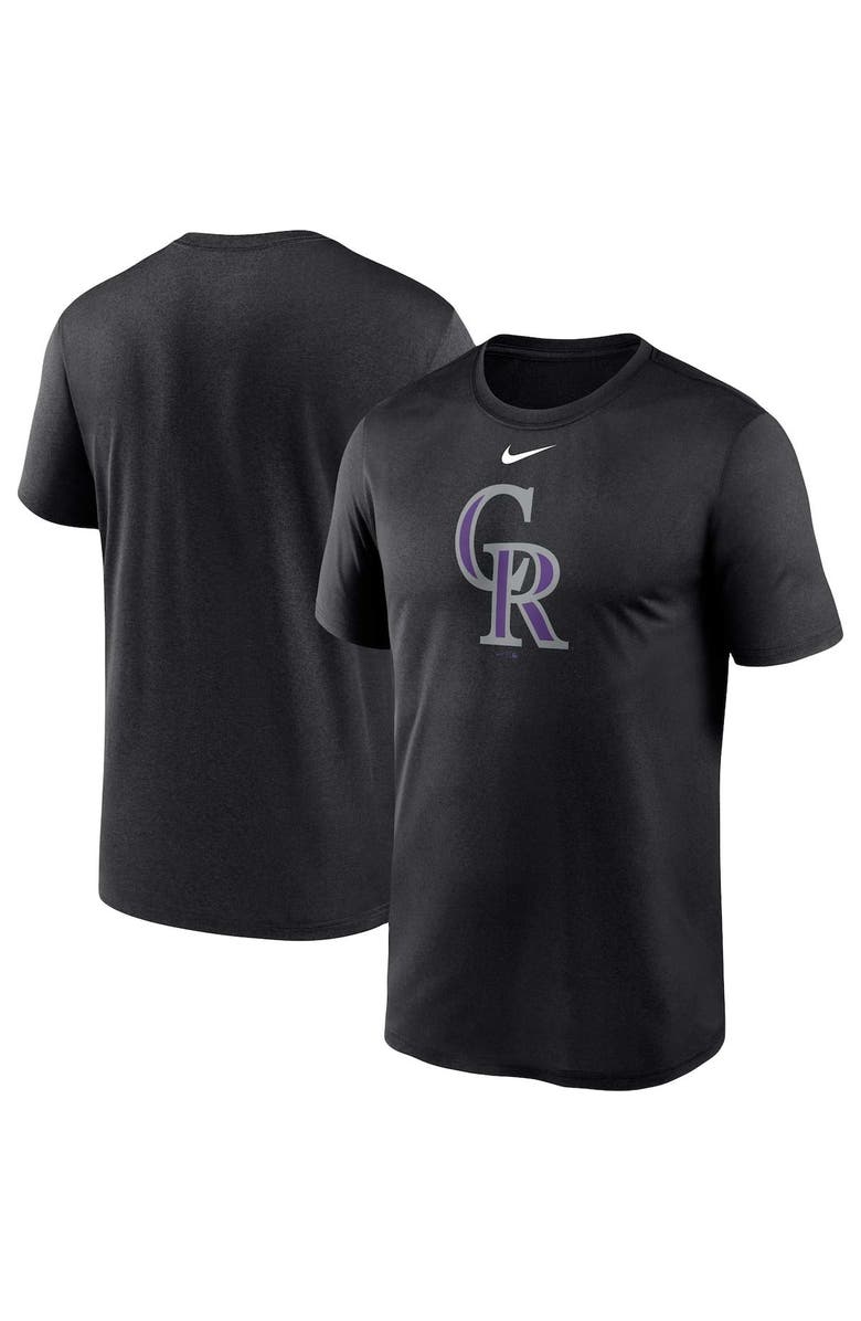 Nike Men's Nike Black Colorado Rockies Big & Tall Logo Legend Performance T-Shirt, Main, color, Black