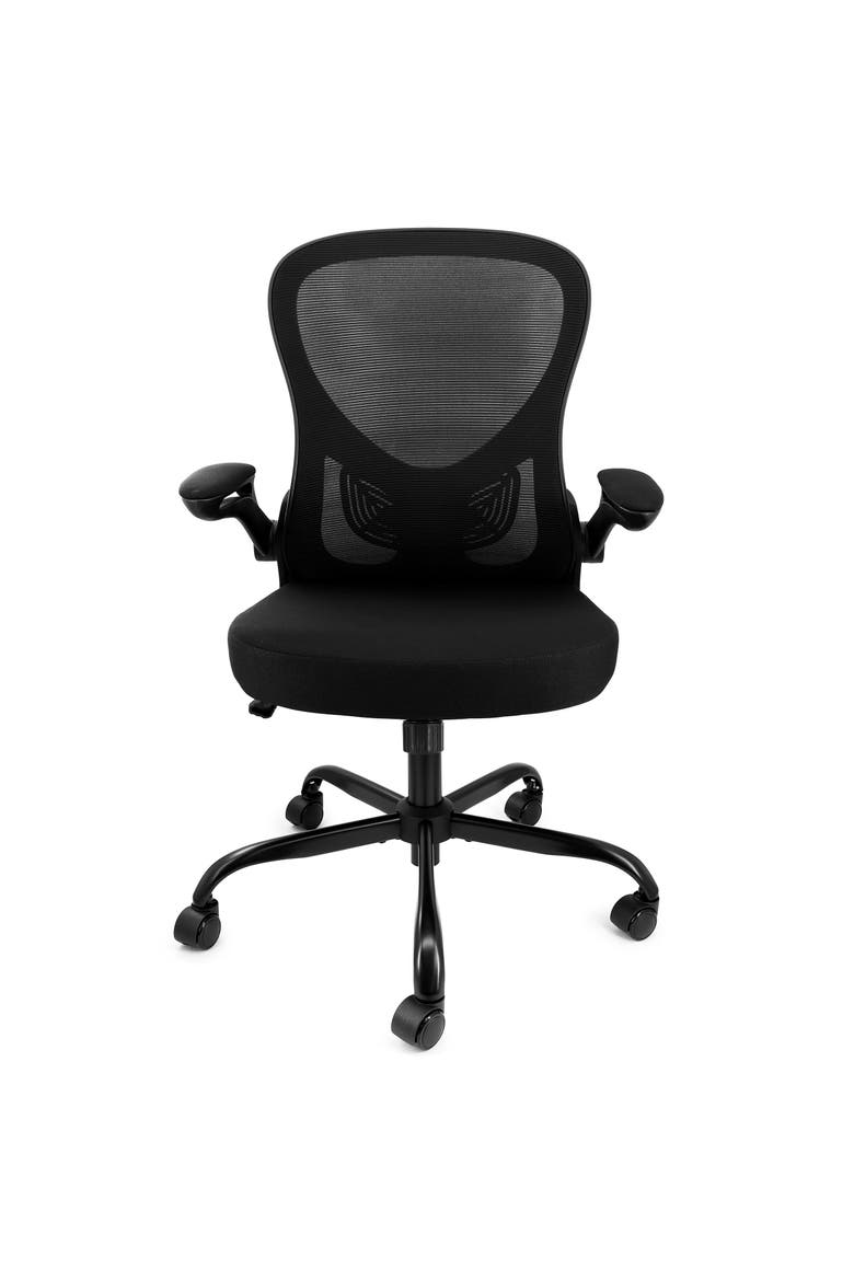 High Back Adjustable Office Chair, Alternate, color, Black
