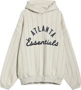 Fear of God Essentials x MLB Braves Sport Cotton Blend Graphic Hoodie