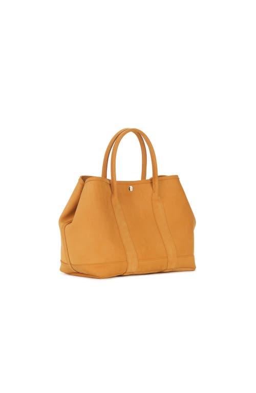 EZRA ARTHUR EZRA ARTHUR AUDREY VELVET LEATHER TOTE BAG