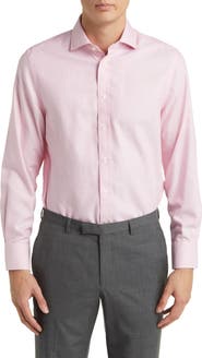 Charles Tyrwhitt Non-Iron Clifton Weave Cutaway Slim Fit Shirt Single Cuff