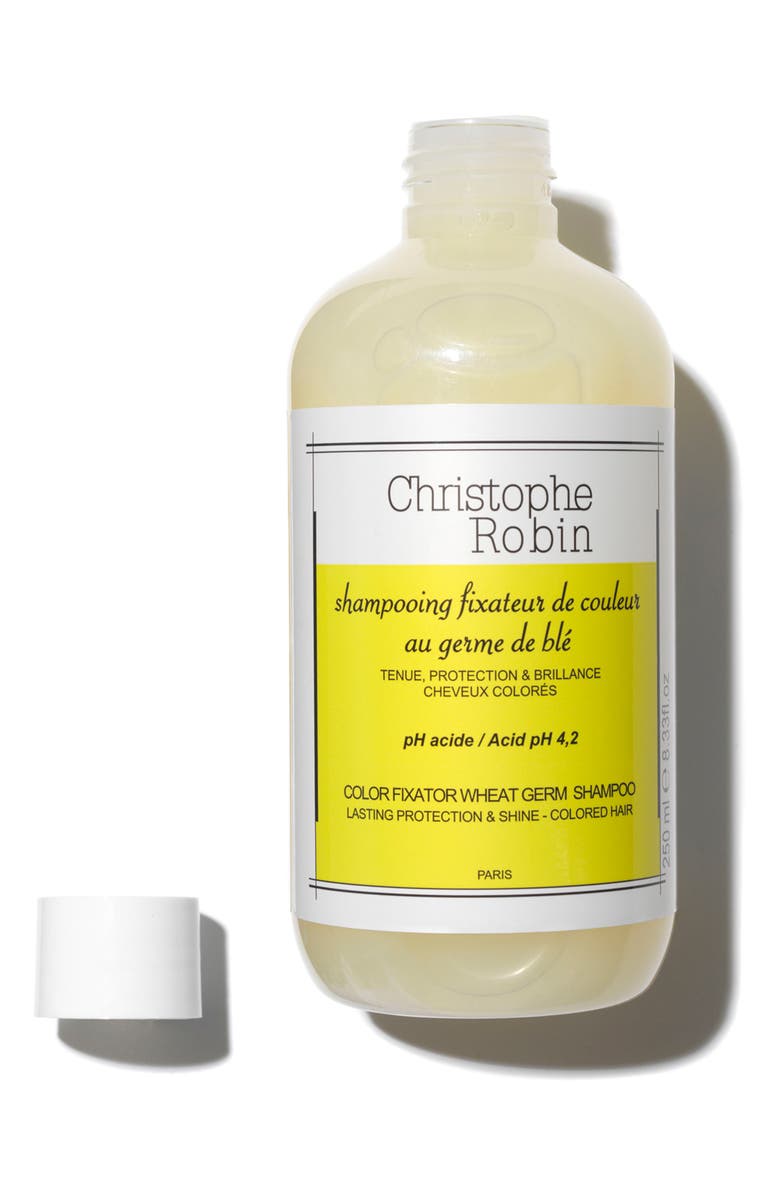 Christophe Robin Color Fixator Wheat Germ Shampoo, Alternate, color,