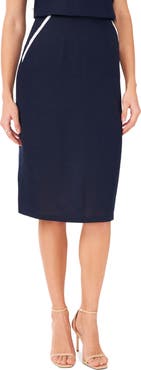 Halogen® Linen Blend Pencil Skirt