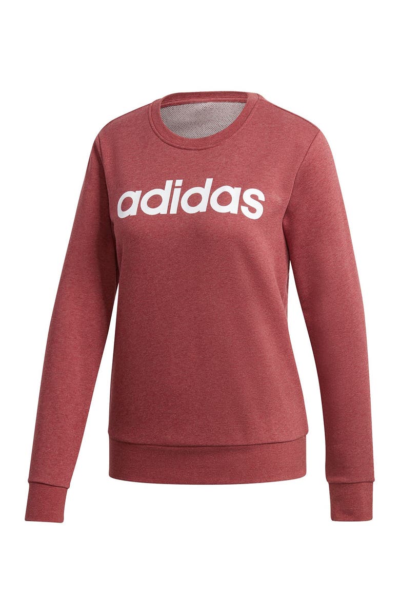 adidas Essentials Linear Sweatshirt, Main, color, 