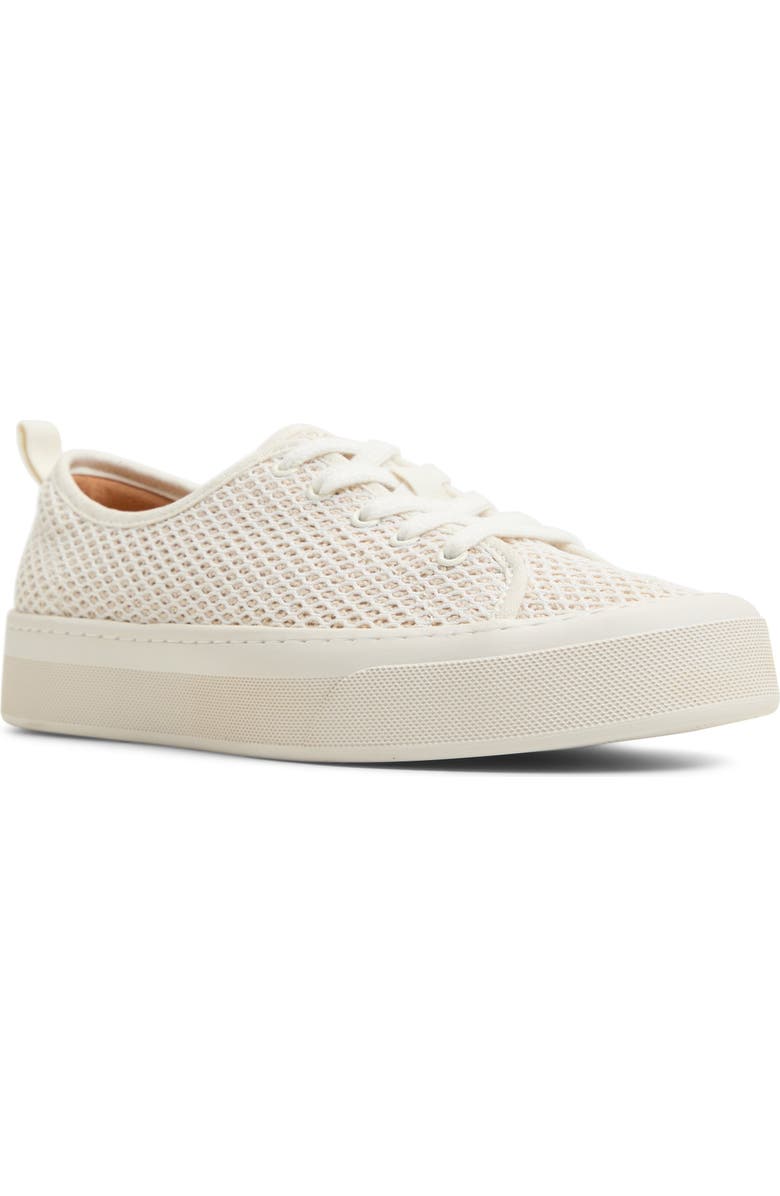 Sperry Candy Low Top Sneaker, Main, color, Ecru Leather Smooth