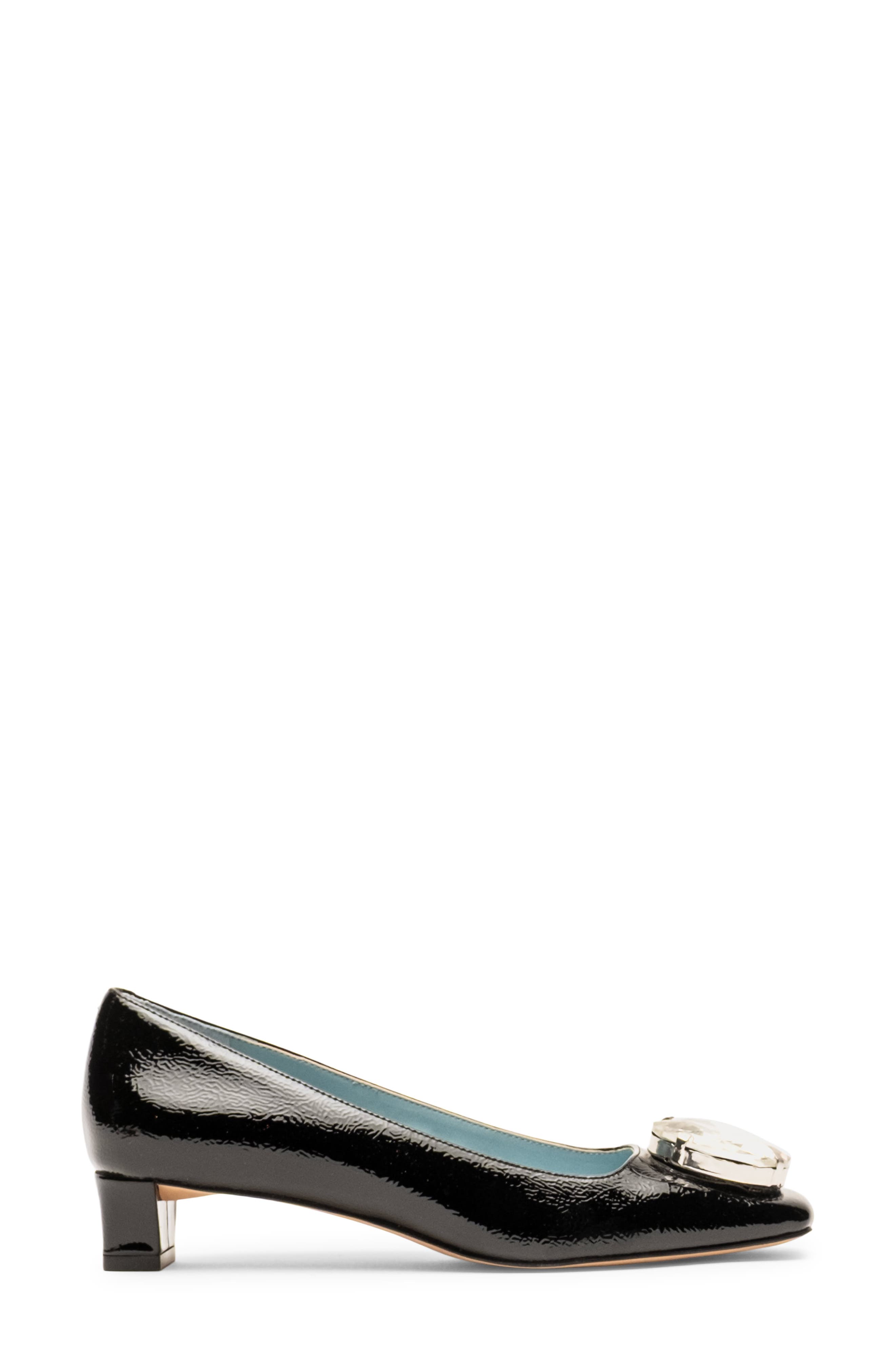 Frances Valentine Mary Square Toe Pump, Alternate, color, Black