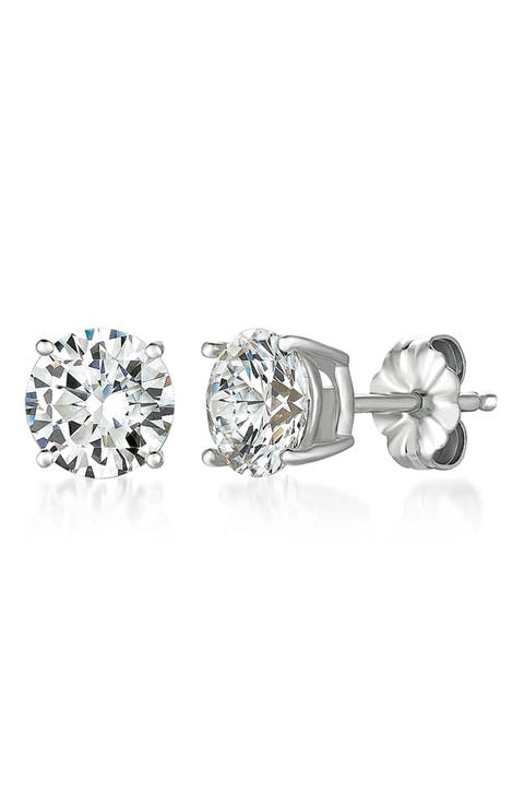Cubic Zirconia Stud Earrings