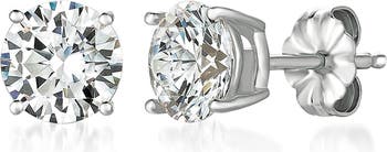 Cubic Zirconia Stud Earrings