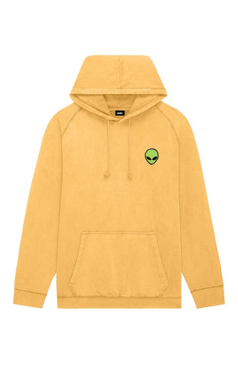 Alien Midweight Mineral Washed Hoodie