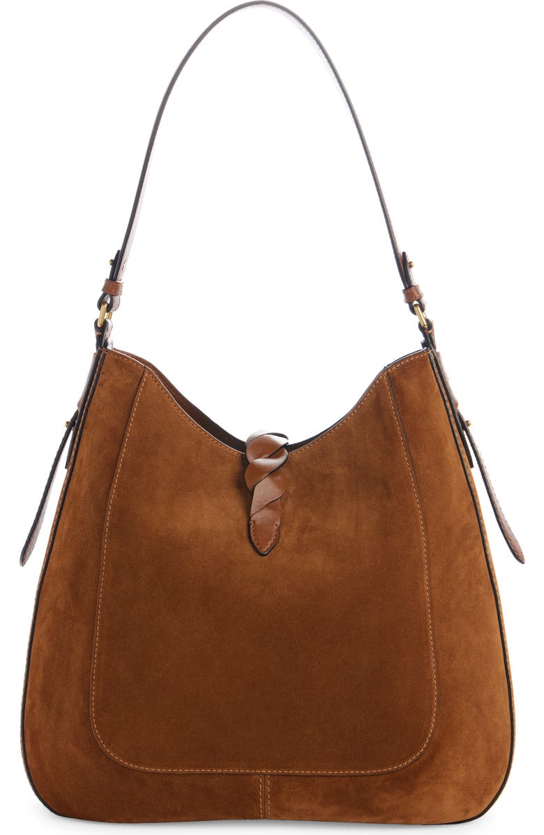 Isabel Marant Altay Suede Hobo Bag, Alternate, color,