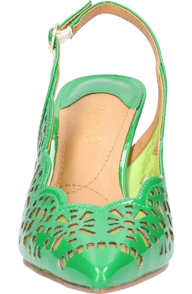 J. Reneé Valerian Slingback Pump, Alternate, color, Green