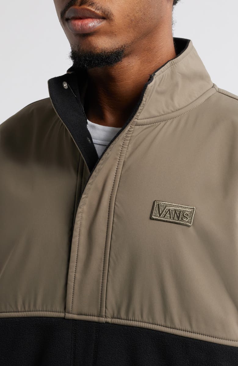 Vans Ranford Polar Fleece Loose Half-Zip Pullover, Alternate, color,