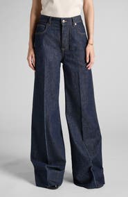 【関税・送料込み】Bottega Veneta Vintage Indigo PalazzoDenim Bottega Veneta Indigo Palazzo Jeans | Nordstrom