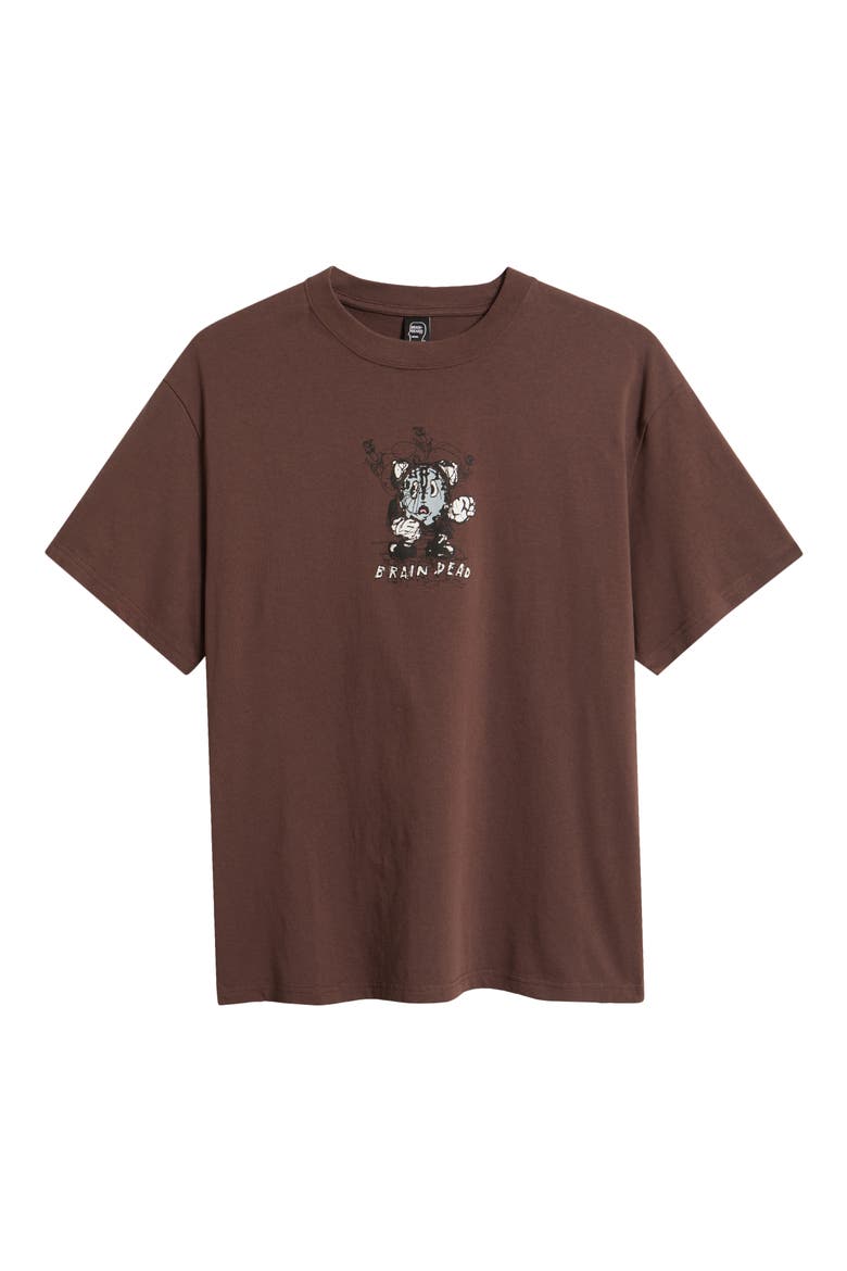 Time is Nigh Cotton Graphic T-Shirt, Alternate, color, BERRY