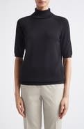 Lafayette 148 New York Raglan Sleeve Turtleneck Sweater