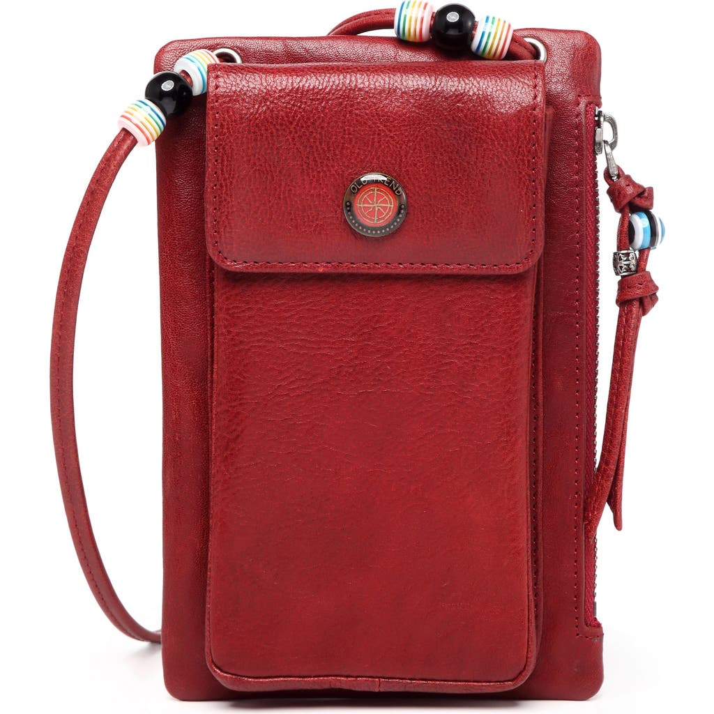Old Trend Northwood Crossbody Wallet In Red
