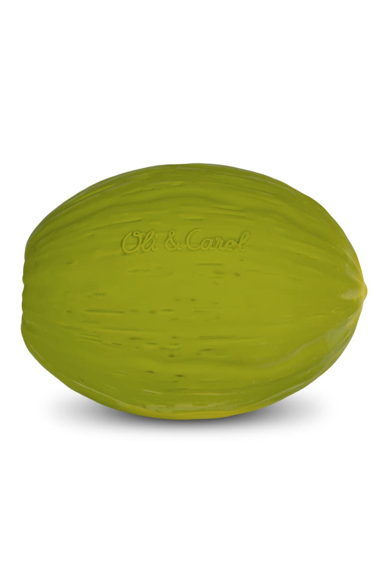 Melon Baby Ball Teether, Main, color, NO COLOR