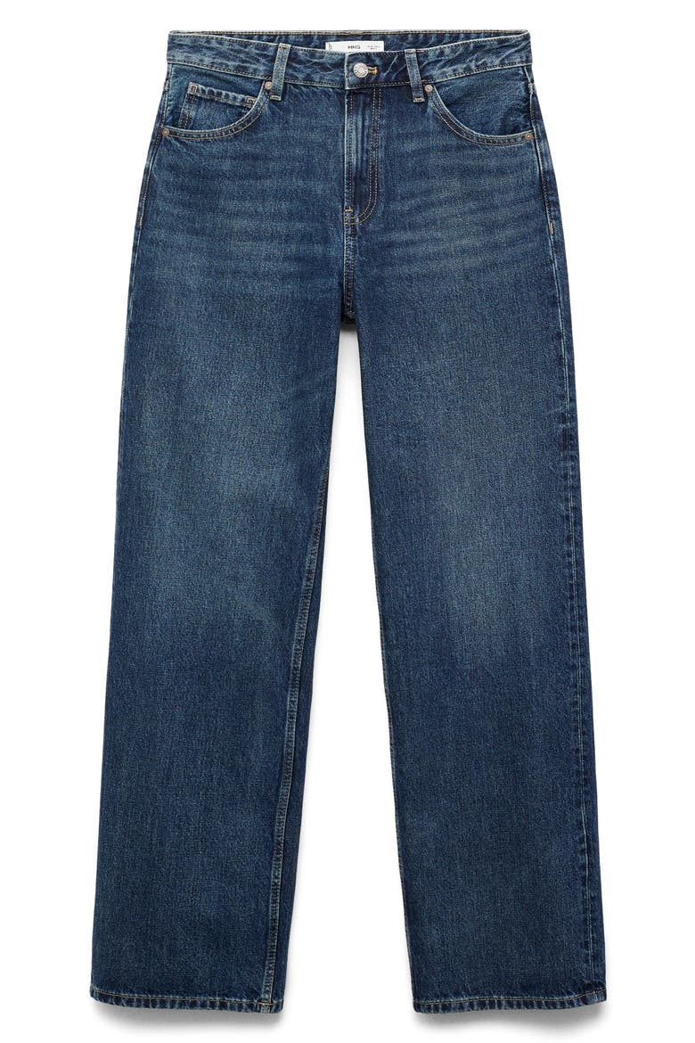 Miami Straight Leg Jeans, Alternate, color, DARK BLUE