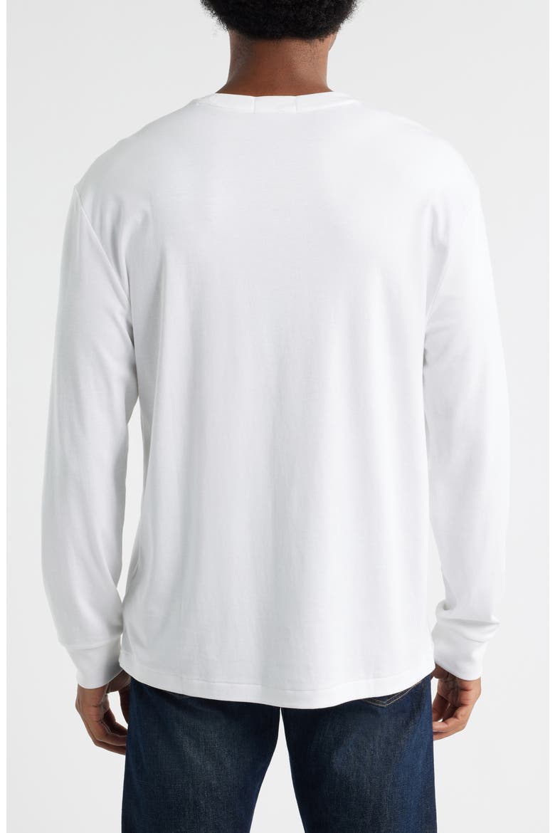 Soft Touch Long Sleeve T-Shirt, Alternate, color, WHITE