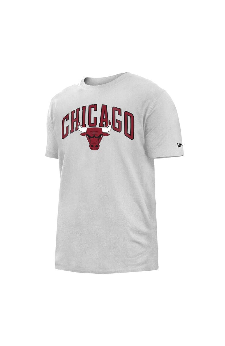 New Era Men's New Era White Chicago Bulls 2022/23 City Edition Brushed Jersey T-Shirt, Alternate, color, 