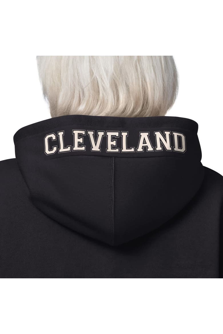 Women's Starter  Black Cleveland Browns 4th Down Full-Zip Hoodie, Alternate, color, Black