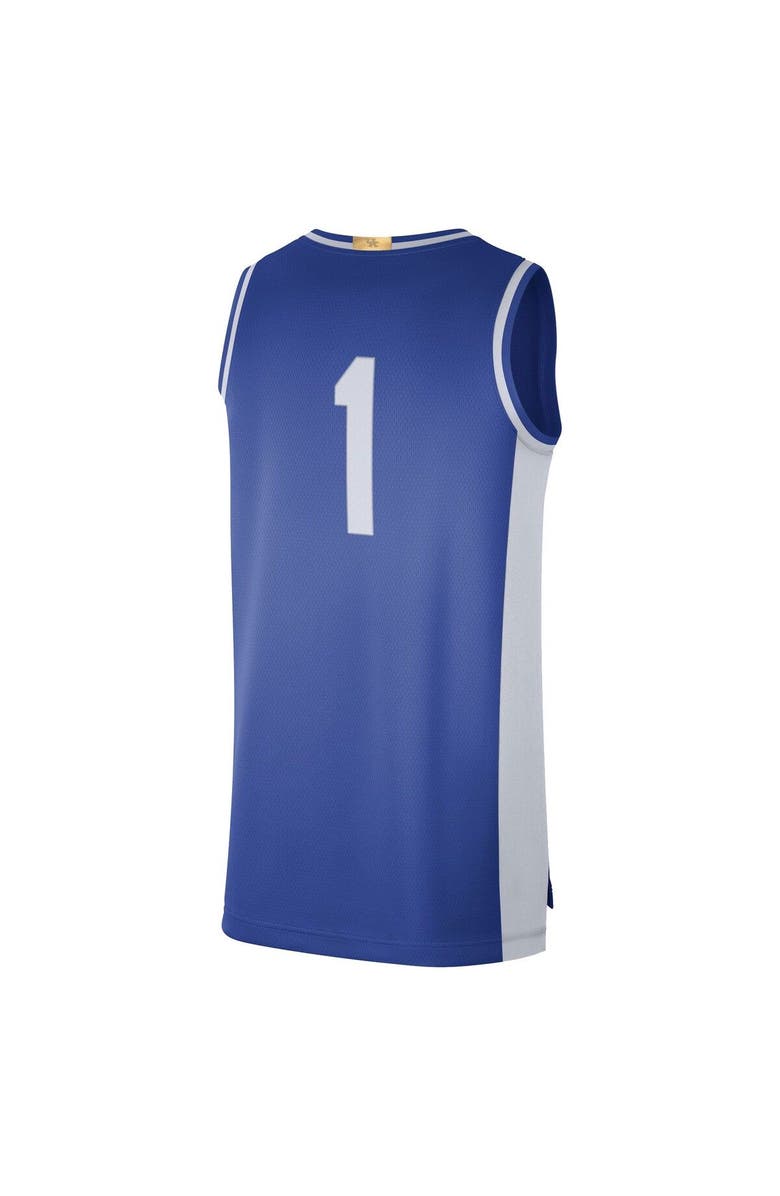 Nike Men's Nike #1 Royal Kentucky Wildcats Limited Retro Jersey, Alternate, color, Royal