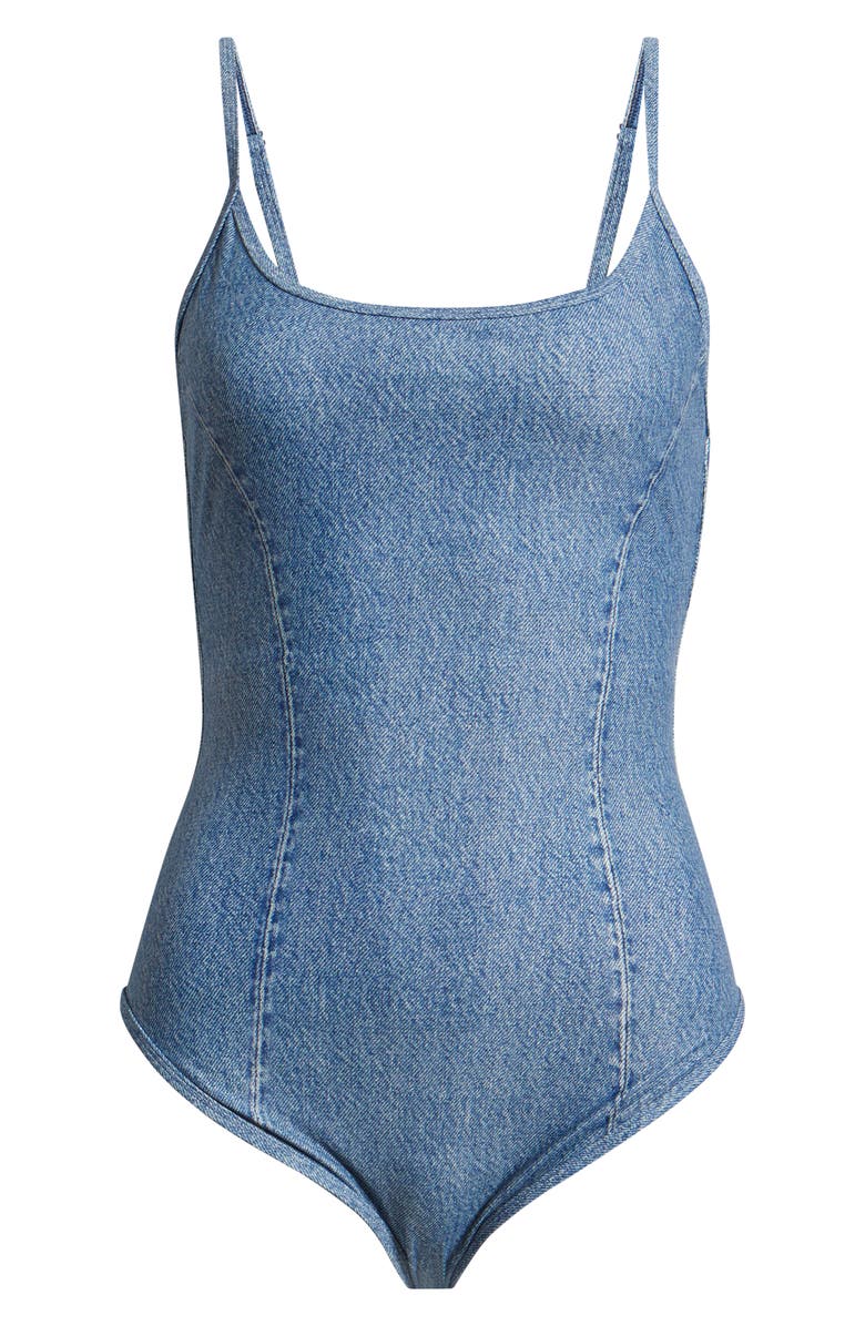 rag & bone rb Miramar One-Piece Swimsuit, Alternate, color, Minet