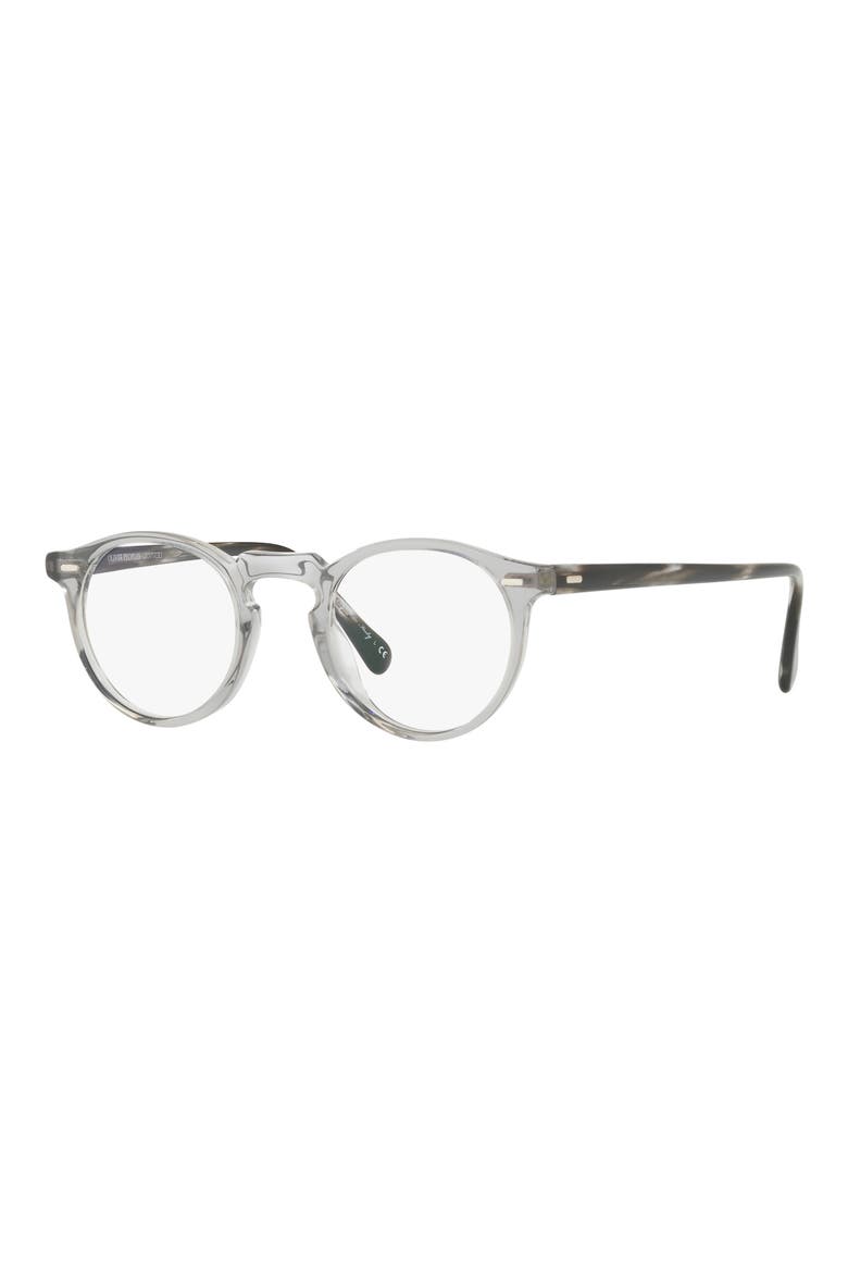 Gregory Peck 50mm Small Phantos Optical Glasses, Alternate, color, GREY