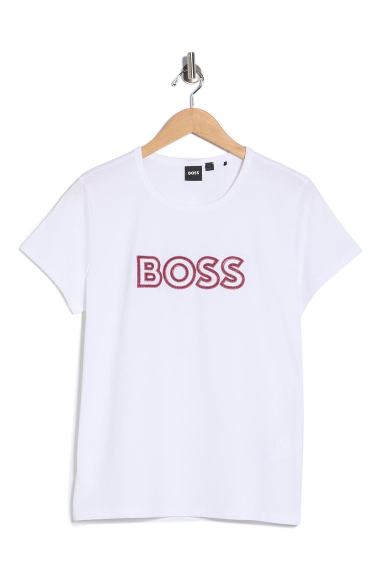 Eventsa Logo Slim T-Shirt, Alternate, color, WHT